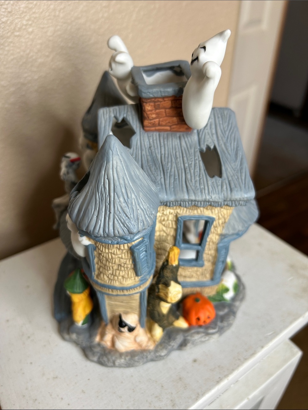 Vintage Partylite Haunted Tealight House Halloween - Picture 5 of 8